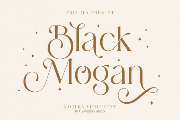 Black Mogan: Strategic Typography for Modern Brand Identity