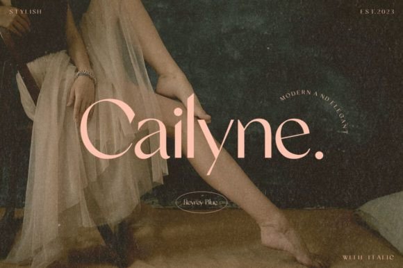 Cailyne: Defining Modern Elegance in Typography