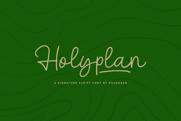 Elevating Visual Identity with the Holyplan Script Font