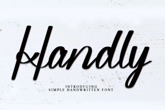 Handly: Elevating Your Designs with Elegant Handwritten Typography