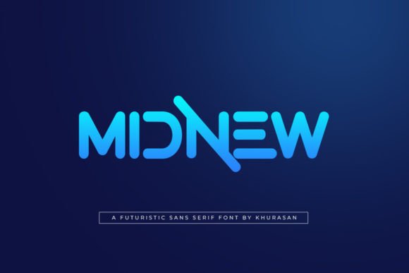 Midnew: Sleek Sans-Serif for Modern Branding