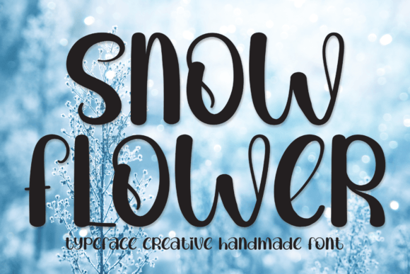 Snow Flower: Elevating Your Designs with Handwritten Charm