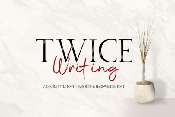 Twice Writing: A Practical Guide to the Modern Duo Font for Professional Design