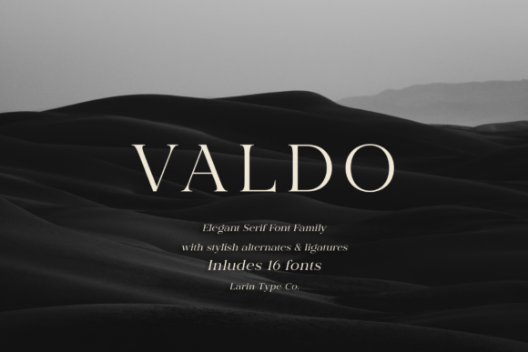 Valdo: Integrating an Elegant Serif Font into Professional Design Workflows