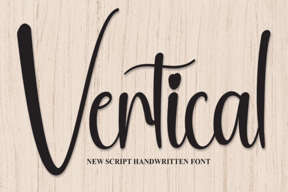 Vertical: Elevate Your Design with Handwritten Charm